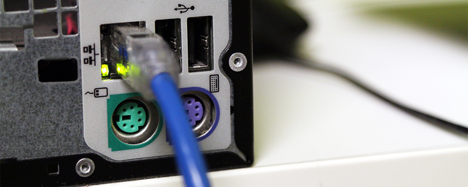 PC with NIC and ethernet crossover cable. Required for large format printing